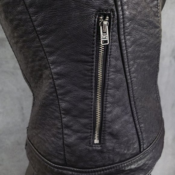 Hollister Vegan Leather Moto Jacket - Picture 7 of 15